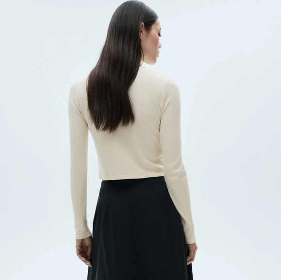 MANGO Zip-up Top - Picture 2 of 6